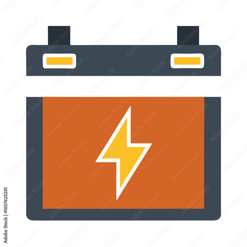 car battery icon car battery icon