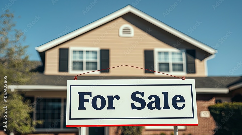 A house with a A house with a