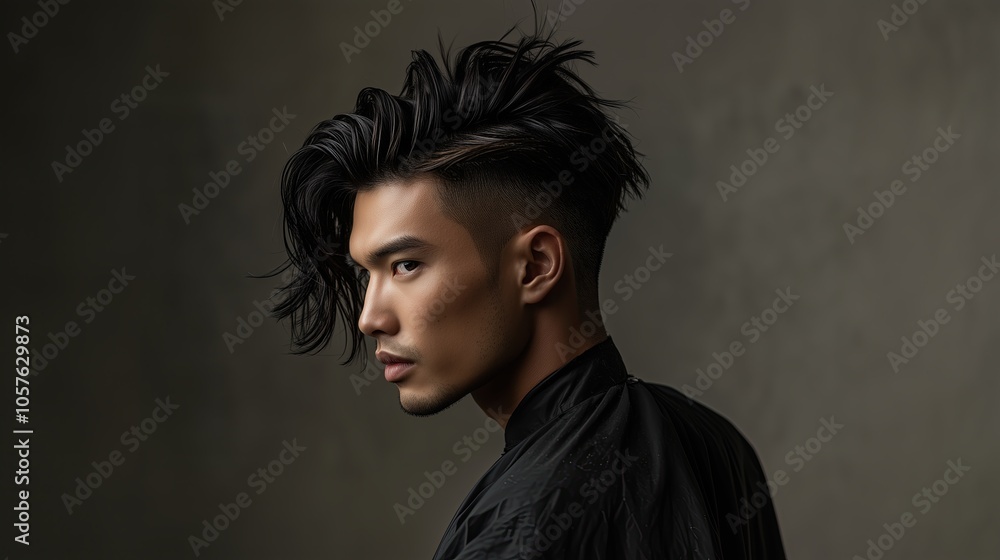 Stylish haircut for asian man Stylish haircut for asian man