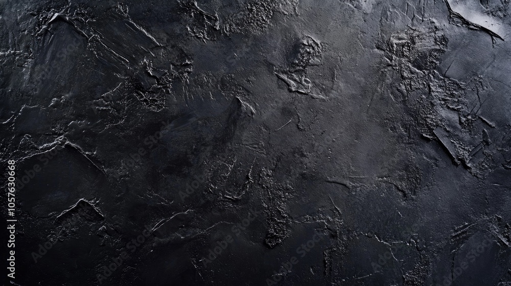 Fototapeta premium Dark stone concrete texture background panoramic view long format