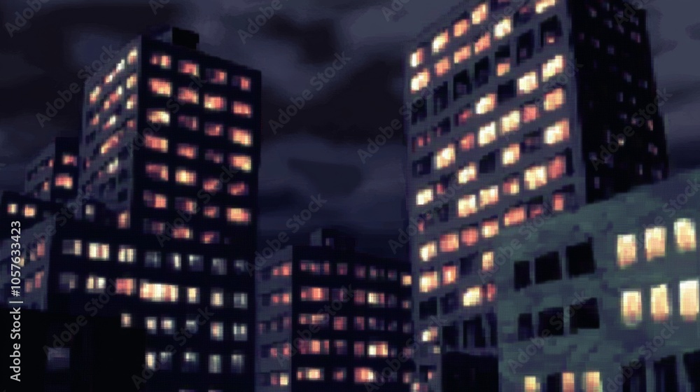 You are sleeping: Otherworldly buildings from your dream, styled in iconic 90s game graphic You are sleeping: Otherworldly buildings from your dream, styled in iconic 90s game graphic