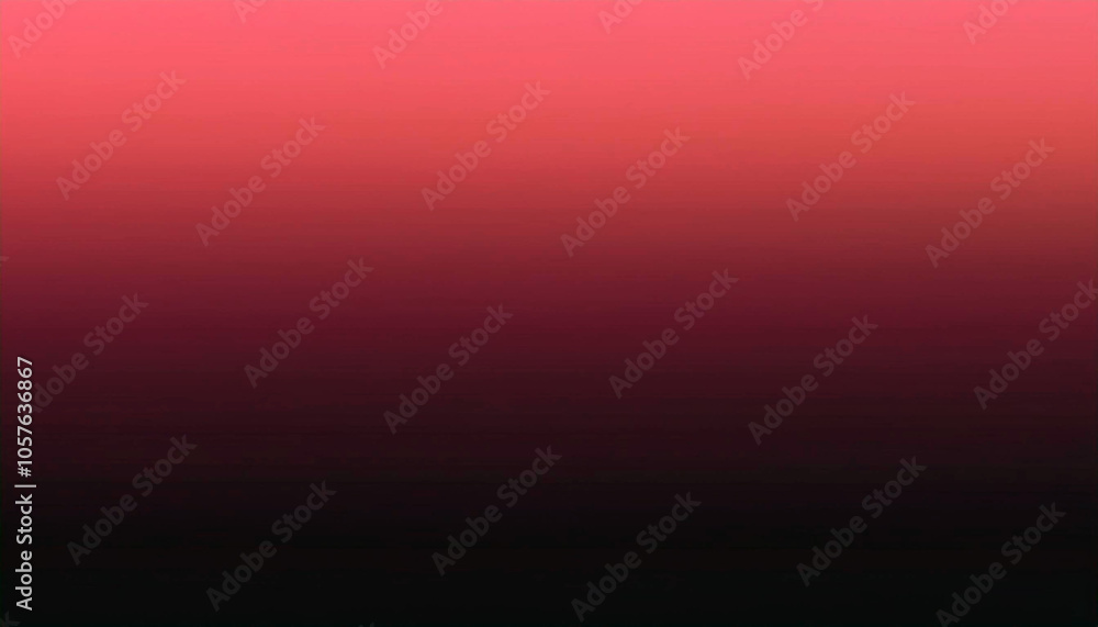 Fototapeta premium Crimson to Black: A Dark Gradient