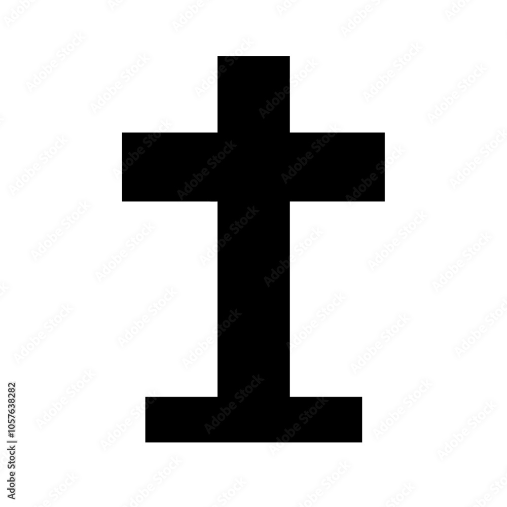 Christian cross icon Christian cross icon