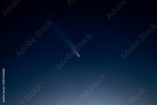 Comet C/2023 A3 Tsuchinshan-ATLAS Space Star