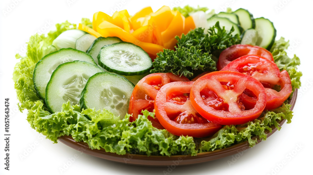 vegetables on a plate vegetables on a plate