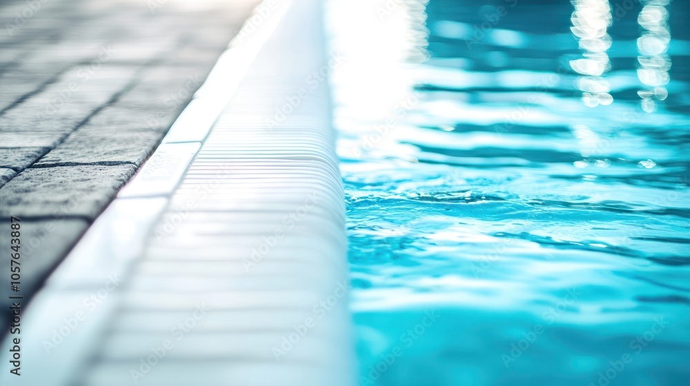 Obraz premium Swimming Pool Edge