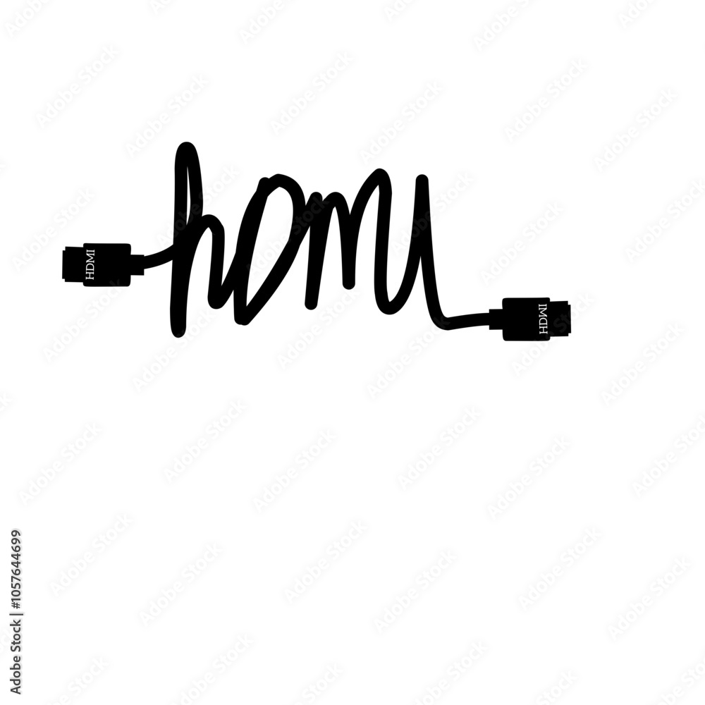 HDMI Cable Icon HDMI Cable Icon
