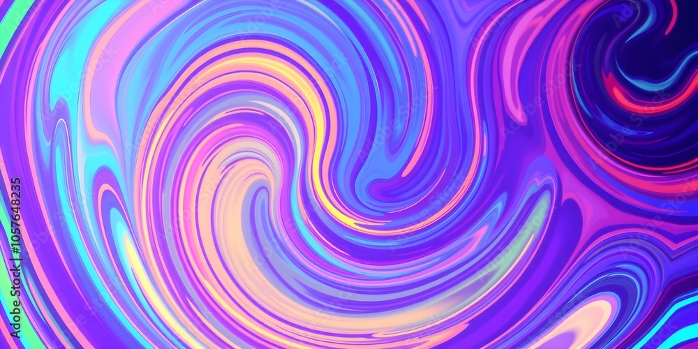 Swirling Neon Abstract Background Swirling Neon Abstract Background