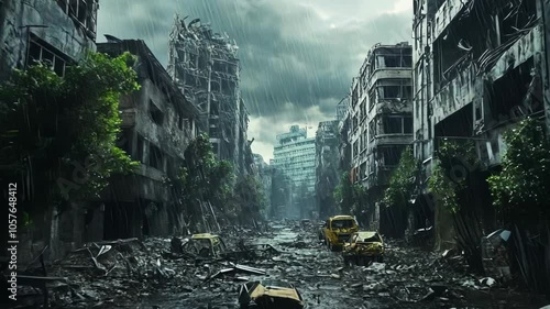 Post-Apocalyptic Cityscape