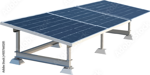 Solar panel vector illustration