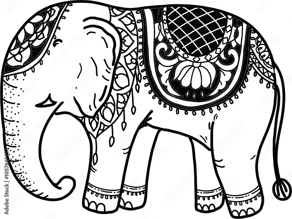 Fototapeta premium , Hand Drawn Illustration