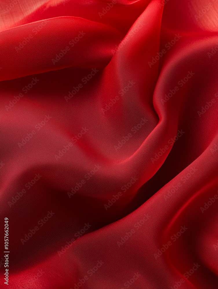 Obraz premium Elegant red silk background