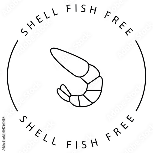 Eco Protection Shellfish Vector Icon Design