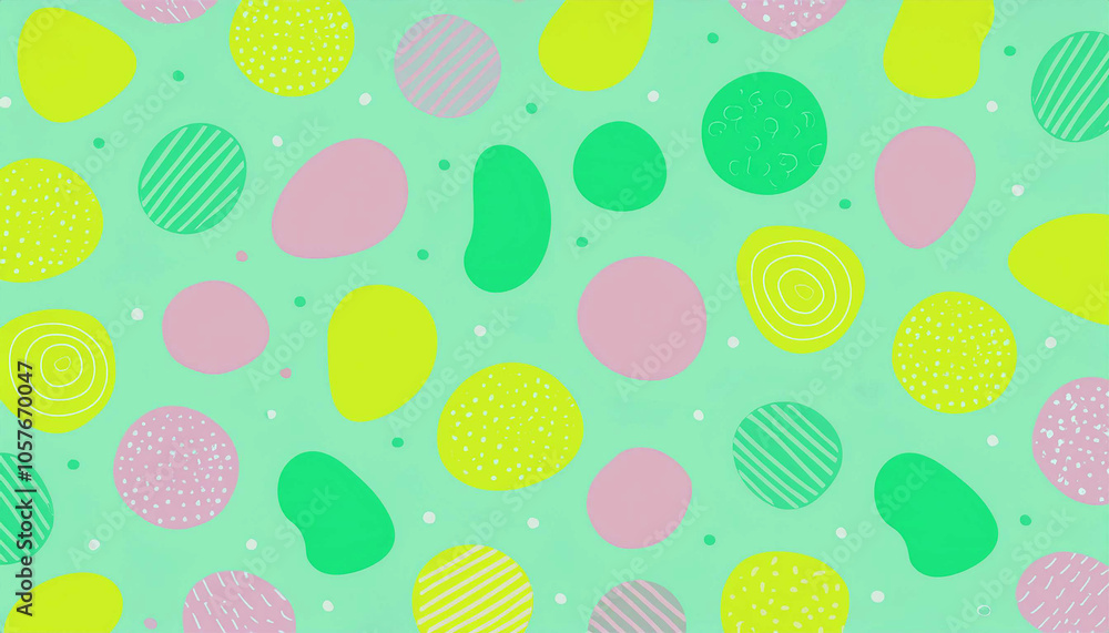 Pastel Dreams: Abstract Shapescape of Joy! Pastel Dreams: Abstract Shapescape of Joy!