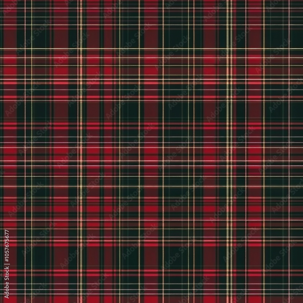 Red, Black, and Gold Plaid Pattern Texture seamless pattern ,textile design Red, Black, and Gold Plaid Pattern Texture seamless pattern ,textile design