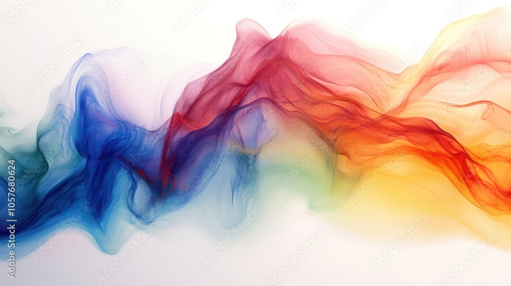 rainbow illuminates a white backdrop, with flowing colors radiating in a harmonious gradient. rainbow illuminates a white backdrop, with flowing colors radiating in a harmonious gradient.