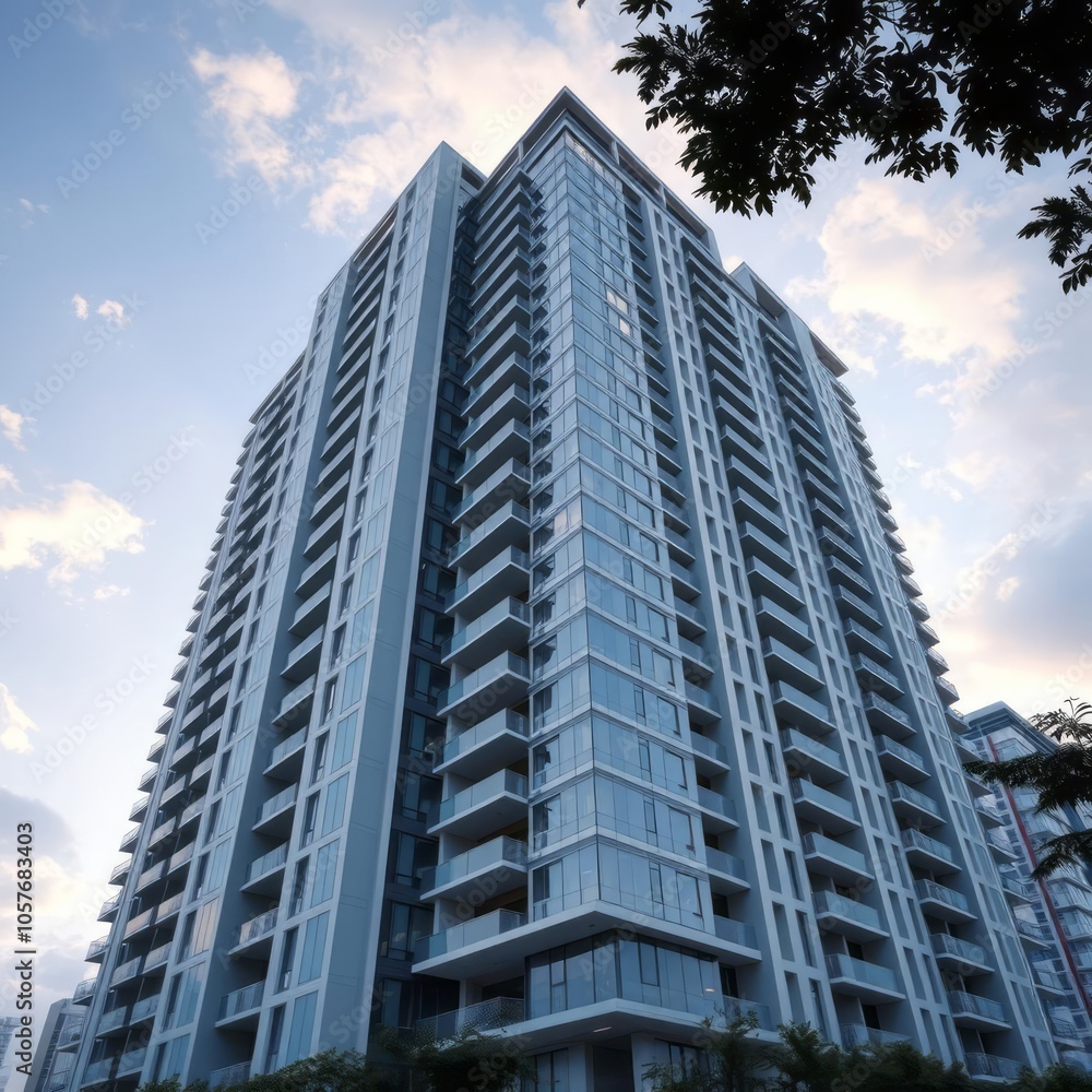 Modern condominium building in singapore Condominium Modern condominium building in singapore Condominium