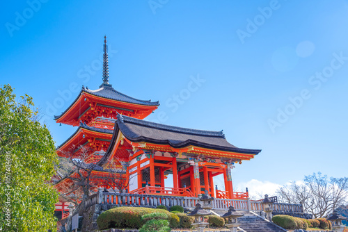 Wallpaper Mural The most beautiful viewpoint of Kiyomizu-dera is a popular tourist destination in Kyoto, Japan. Torontodigital.ca