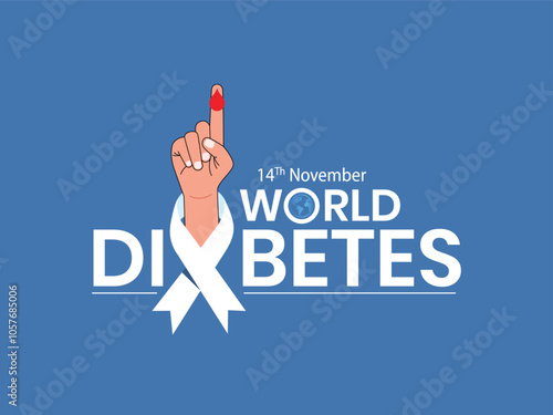 World Diabetes Day. November 14, vector logotype icon. abstract Vector illustration, World diabetic awareness day, World Diabetes Day, Diabetes Vector, Vector Illustration of World Diabetes Day, 