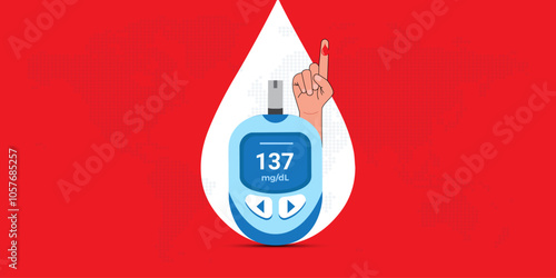 World Diabetes Day. November 14, vector logotype icon. abstract Vector illustration, World diabetic awareness day, World Diabetes Day, Diabetes Vector, Vector Illustration of World Diabetes Day, 