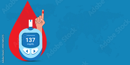 World Diabetes Day. November 14, vector logotype icon. abstract Vector illustration, World diabetic awareness day, World Diabetes Day, Diabetes Vector, Vector Illustration of World Diabetes Day, 