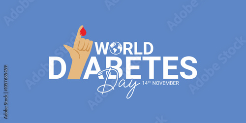 World Diabetes Day. November 14, vector logotype icon. abstract Vector illustration, World diabetic awareness day, World Diabetes Day, Diabetes Vector, Vector Illustration of World Diabetes Day, 