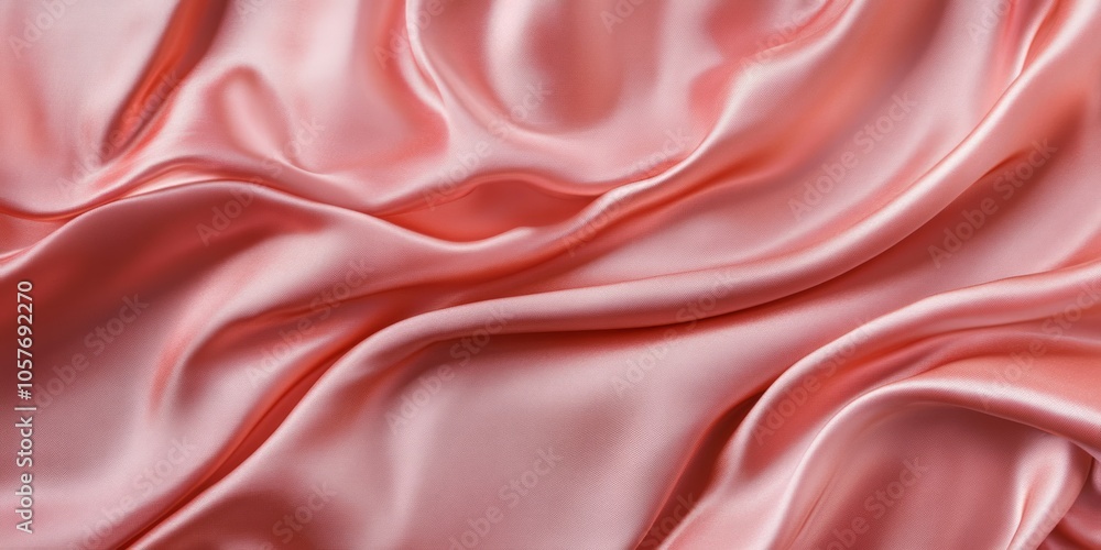 Fototapeta premium pink satin background for bilboard 
