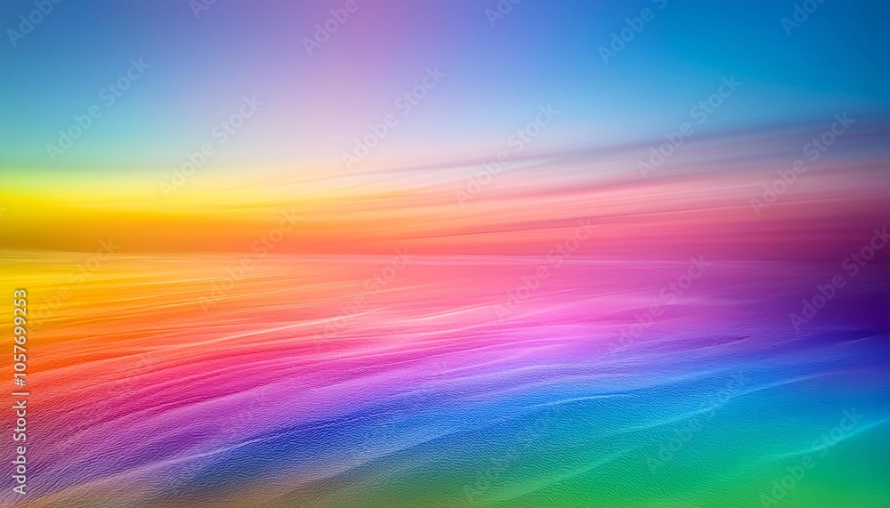 A subtle gradient incorporating soft tones from the entire rainbow A subtle gradient incorporating soft tones from the entire rainbow