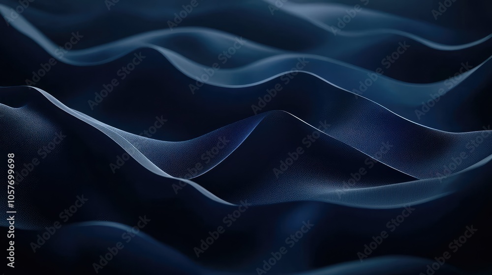 Smooth Navy Blue Textures with Light Effects Smooth Navy Blue Textures with Light Effects