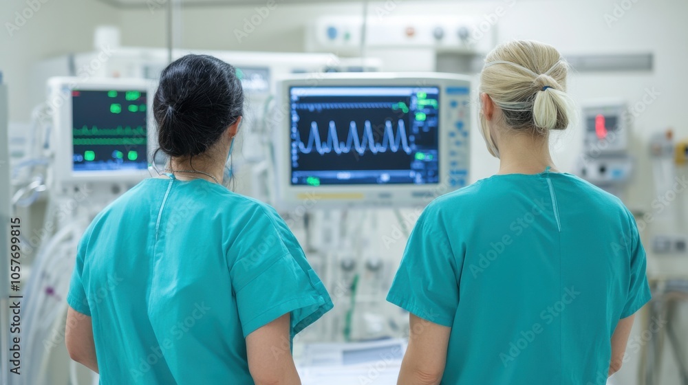 Medical Professionals Analyzing Patient Treatment Plan Medical Professionals Analyzing Patient Treatment Plan