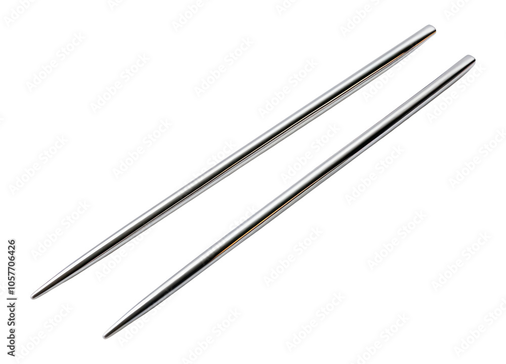 PNG Silver chopsticks white background weaponry needle. PNG Silver chopsticks white background weaponry needle.