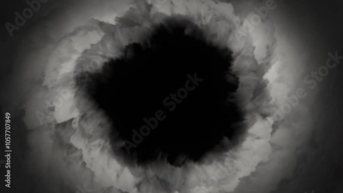 Cloud Ring Energy Vortex Loop Animation