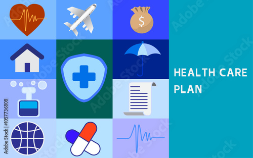 Comprehensive health planning, work and travel insurance, health and medical finance
