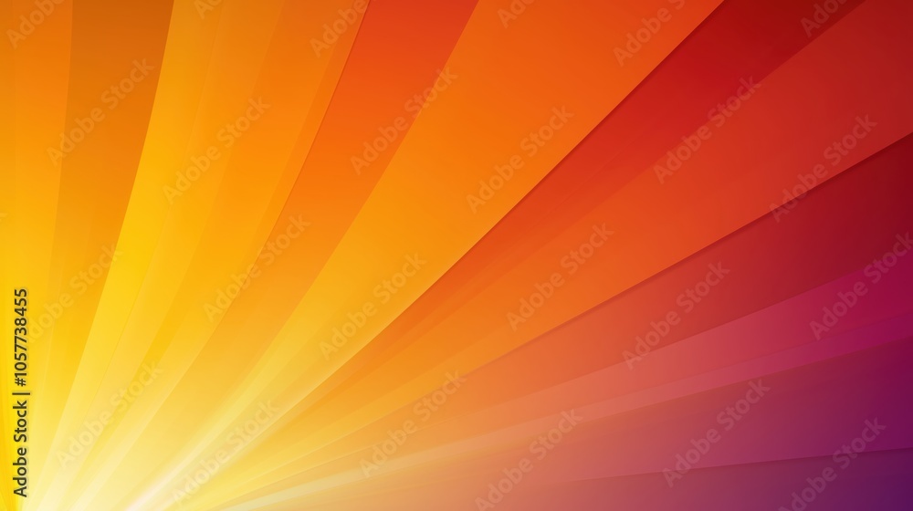 Obraz premium Colorful, abstract background with orange and purple stripes. The background is a mix of colors and it gives a sense of energy and excitement