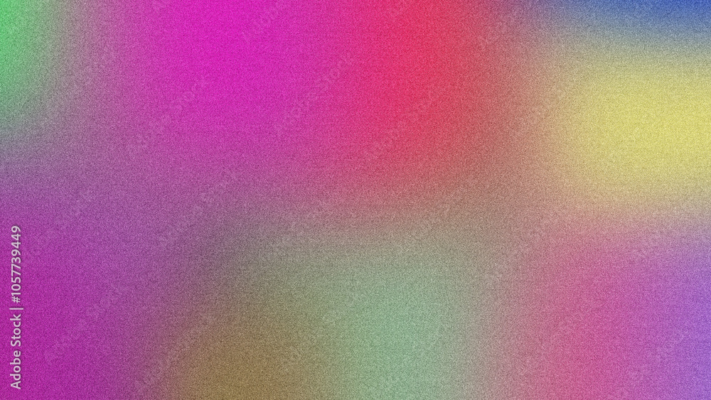 Bold Gradient with Grainy Noise for Eye-Catching Poster Design Bold Gradient with Grainy Noise for Eye-Catching Poster Design
