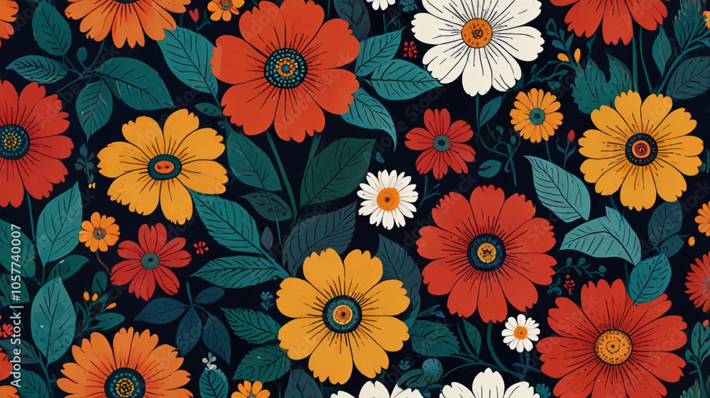 seamless floral background seamless floral background