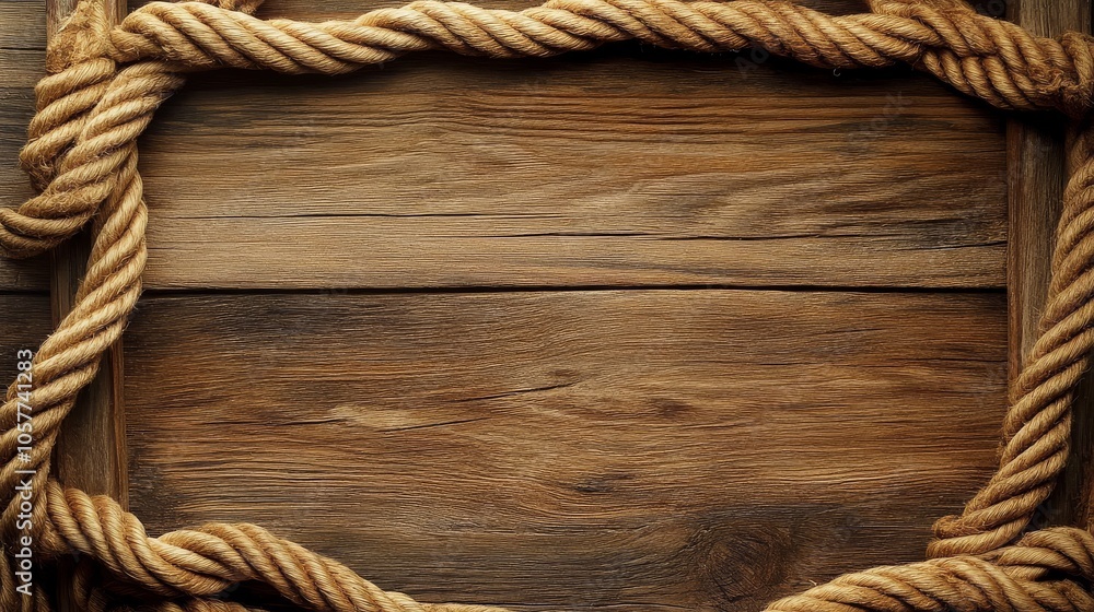 A textured paper background complemented by coiled ship rope. A textured paper background complemented by coiled ship rope.