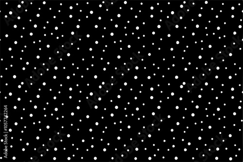 Black nano dots seamless background pattern