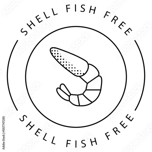 Eco-Conscious Ocean Shellfish Vector Icon Design