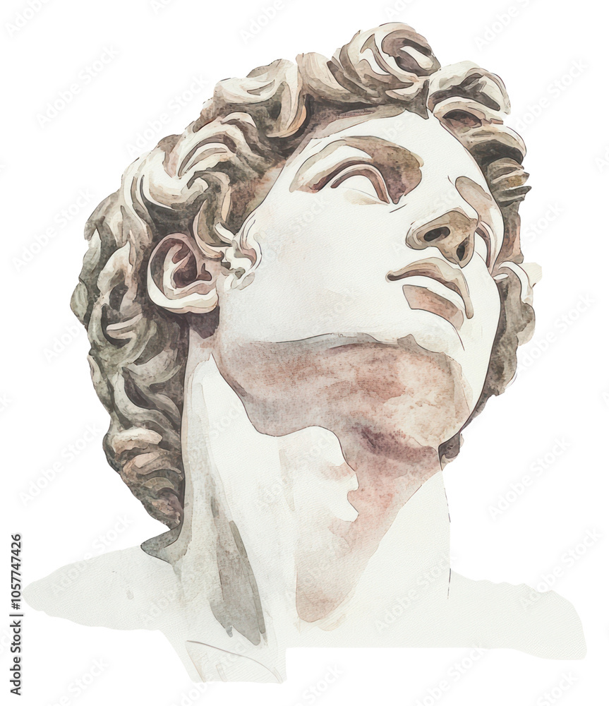 Φωτογραφία PNG An ancient apollo close up painting art photography.
