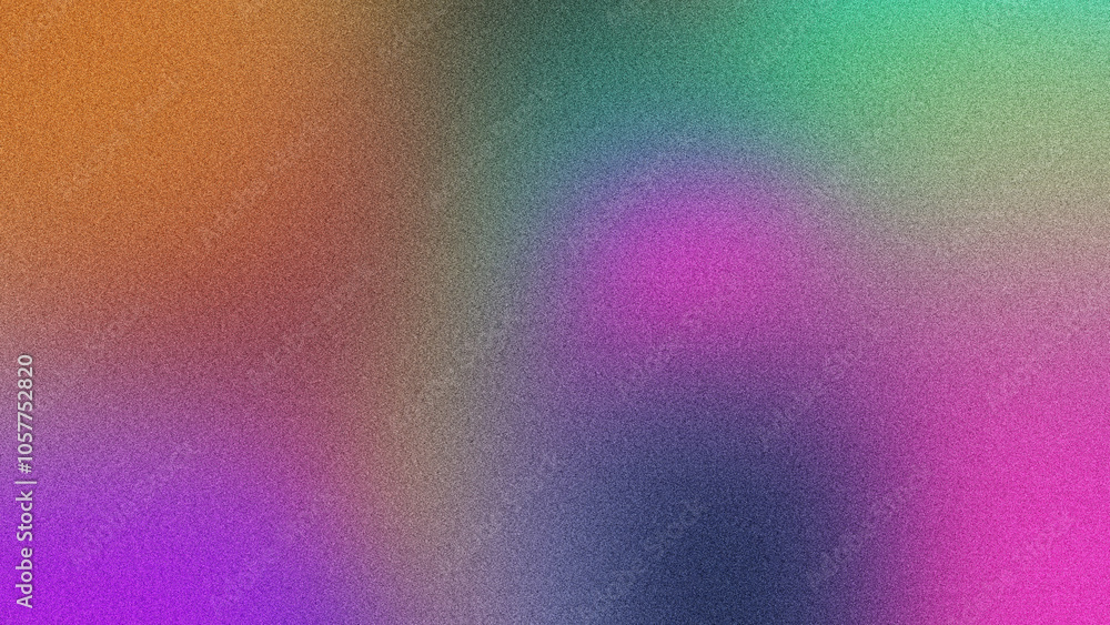 Artistic Gradient Poster with Smooth Fluid Shapes and Grainy Texture Artistic Gradient Poster with Smooth Fluid Shapes and Grainy Texture