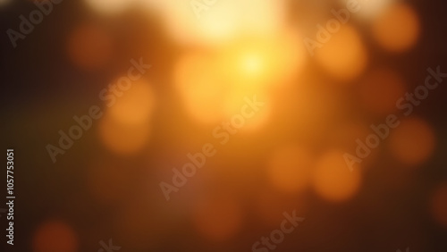 Bokeh overlays blur and add warm organic flare effects to photos of sunsets and natural scenes with blurred refraction light.