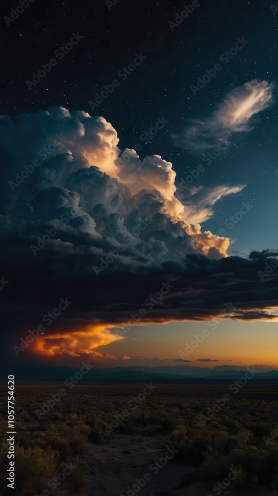Fototapeta premium sky, sunset, clouds, cloud, sun, nature, sunrise, blue, orange, sea, evening, red, light, ocean, color, dramatic, landscape, beautiful, dusk, sunlight, weather, water, beauty, summer, yellow