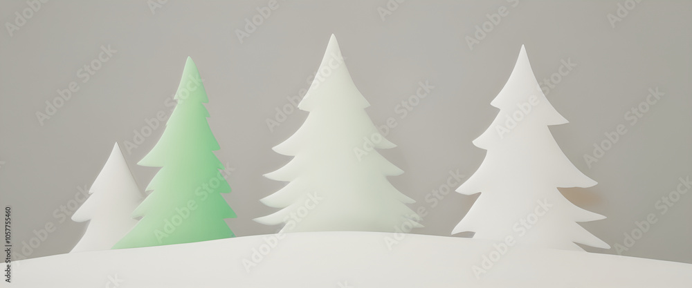 Fototapeta premium illustrazione sfondo con elementi astratti a tema geometrico surreale