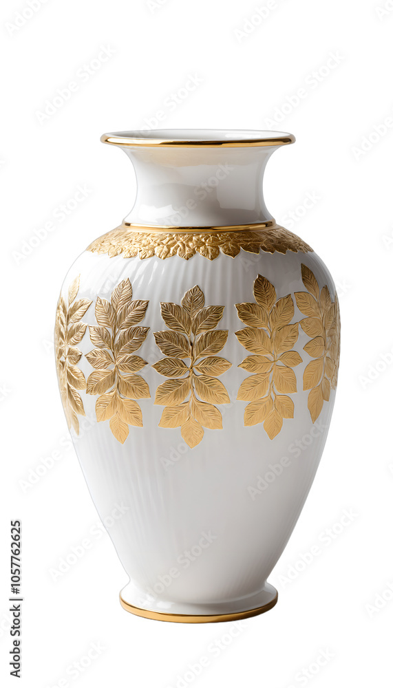 fancy ceramic vase isolated on transparent background fancy ceramic vase isolated on transparent background