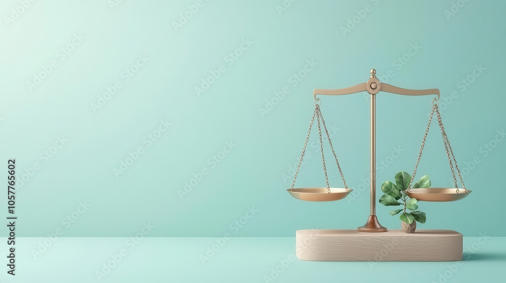 Risk assessment, balance scale with risk and reward, 3D illustration Risk assessment, balance scale with risk and reward, 3D illustration