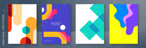 Modern Minimalist Abstract Poster Designs