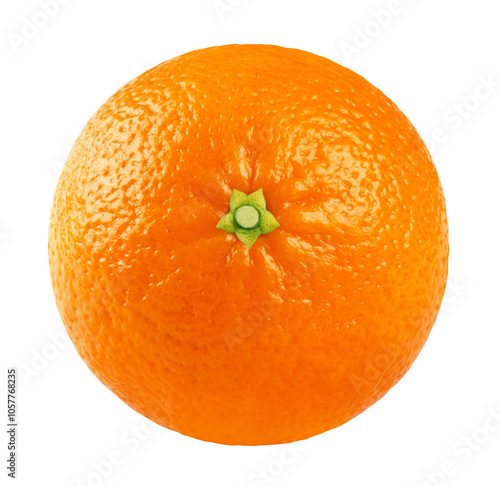 Obraz na plátne Tangerine. Mandarin isolated on transparent background