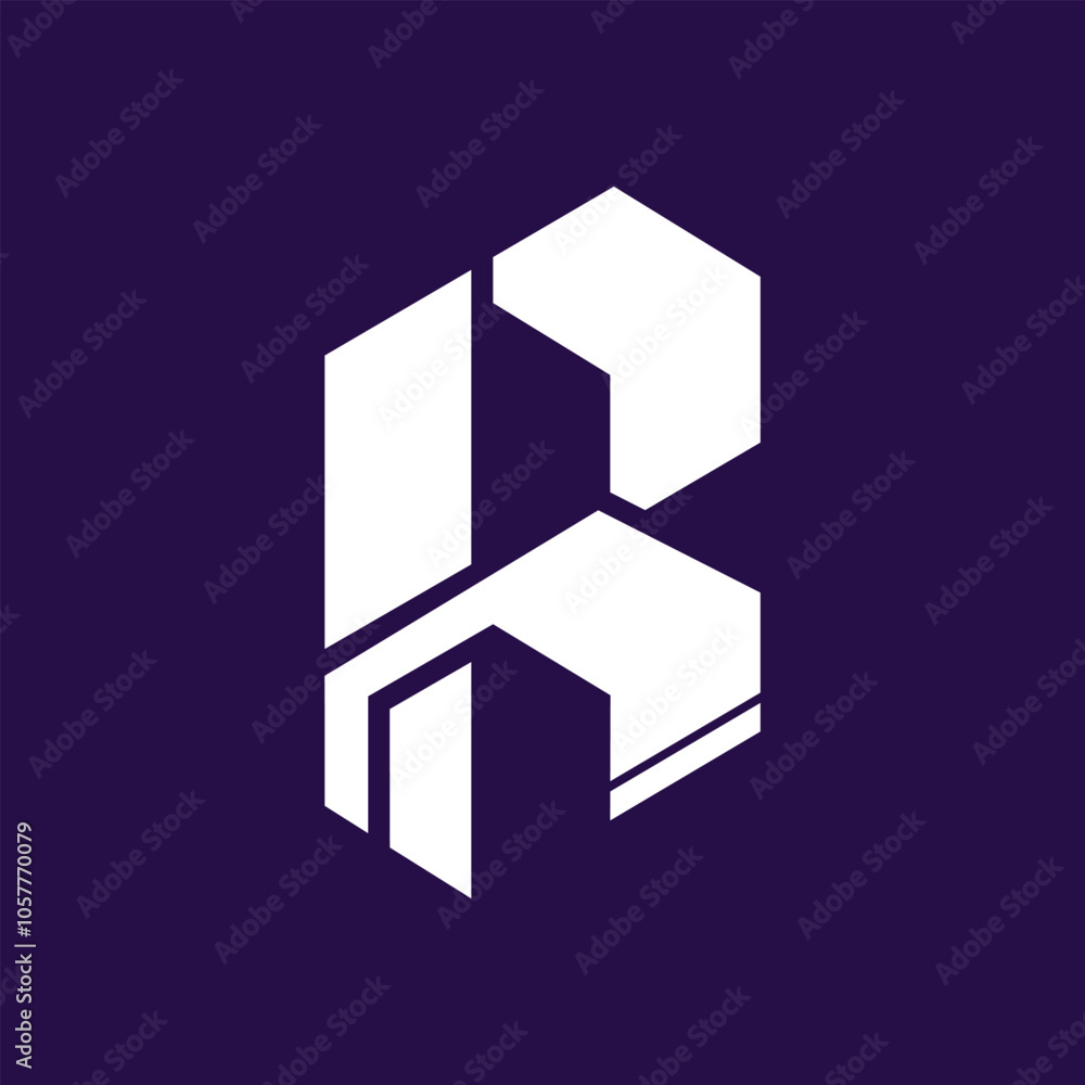 Fototapeta premium Letter logo design creative concept with element Premium Vector