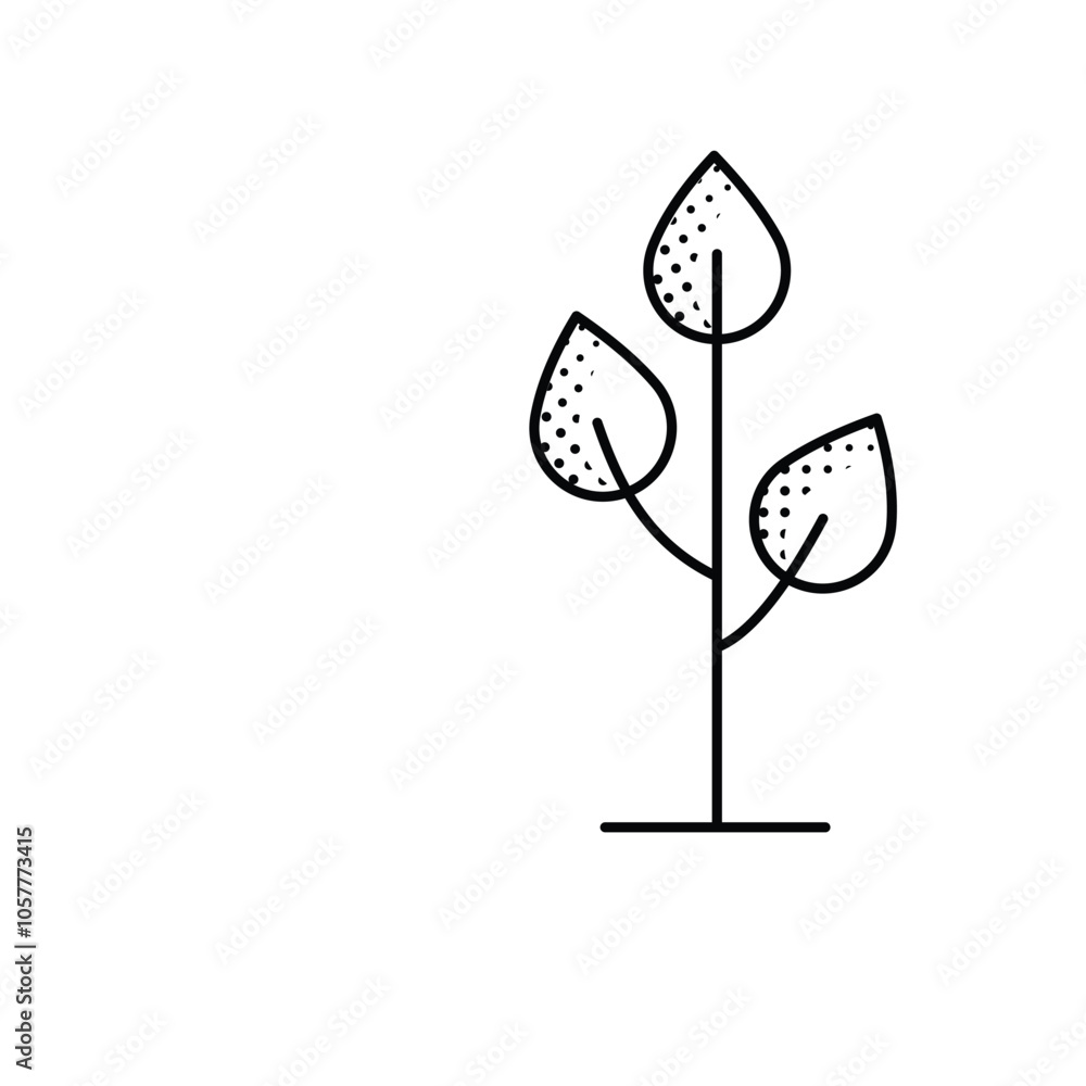 Sustainable Plant Based Lifestyle Vector icon Design Sustainable Plant Based Lifestyle Vector icon Design